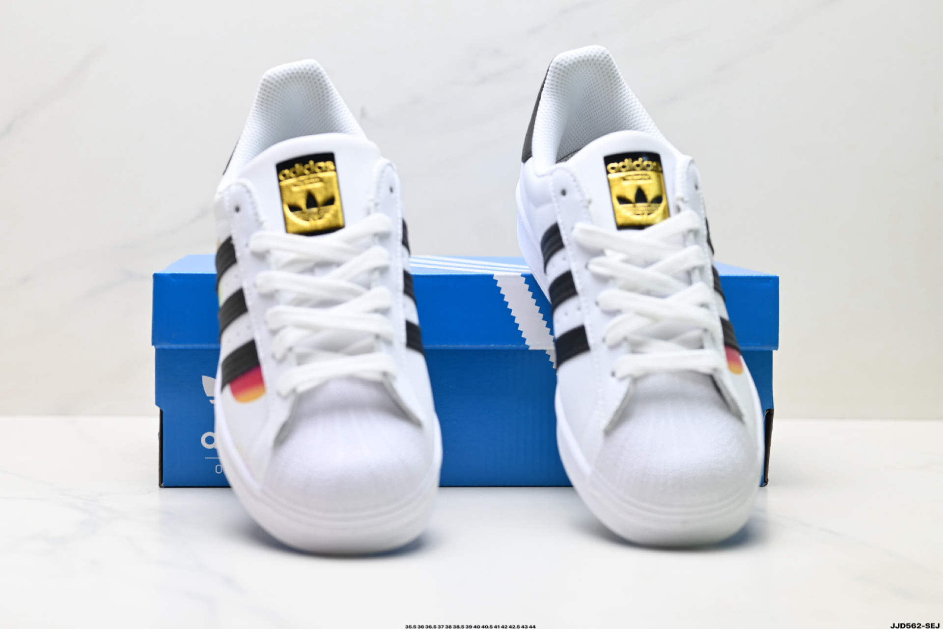 Adidas Originals Superstar贝壳头系列 阿迪达斯 低帮经典百搭休闲运动板鞋 EG4958