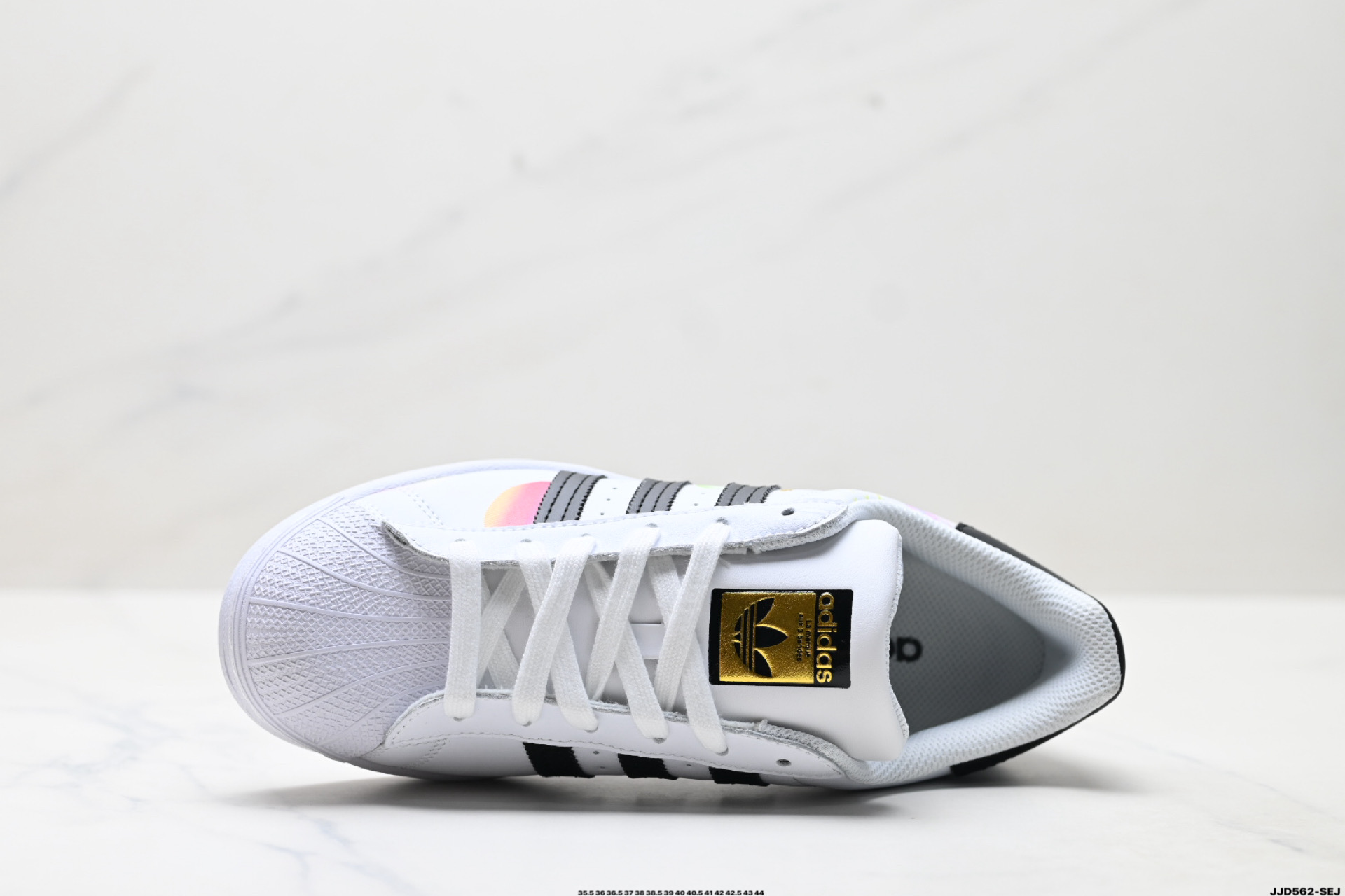 Adidas Originals Superstar贝壳头系列 阿迪达斯 低帮经典百搭休闲运动板鞋 EG4958