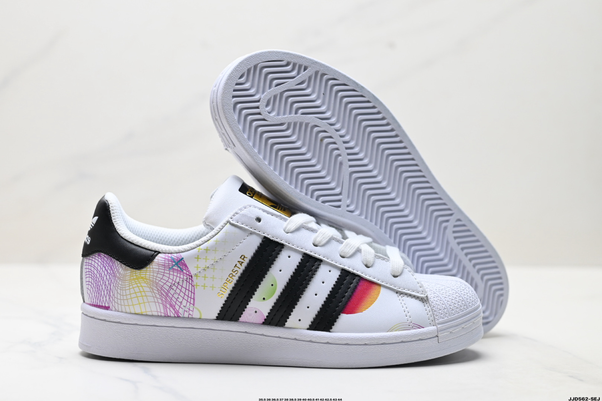 Adidas Originals Superstar贝壳头系列 阿迪达斯 低帮经典百搭休闲运动板鞋 EG4958