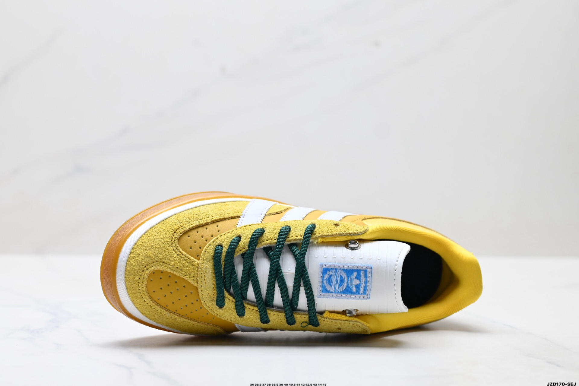 Bad Bunny x Adidas Originals Gazelle INdoor 三叶草休闲防滑耐磨低帮板鞋 JS5053