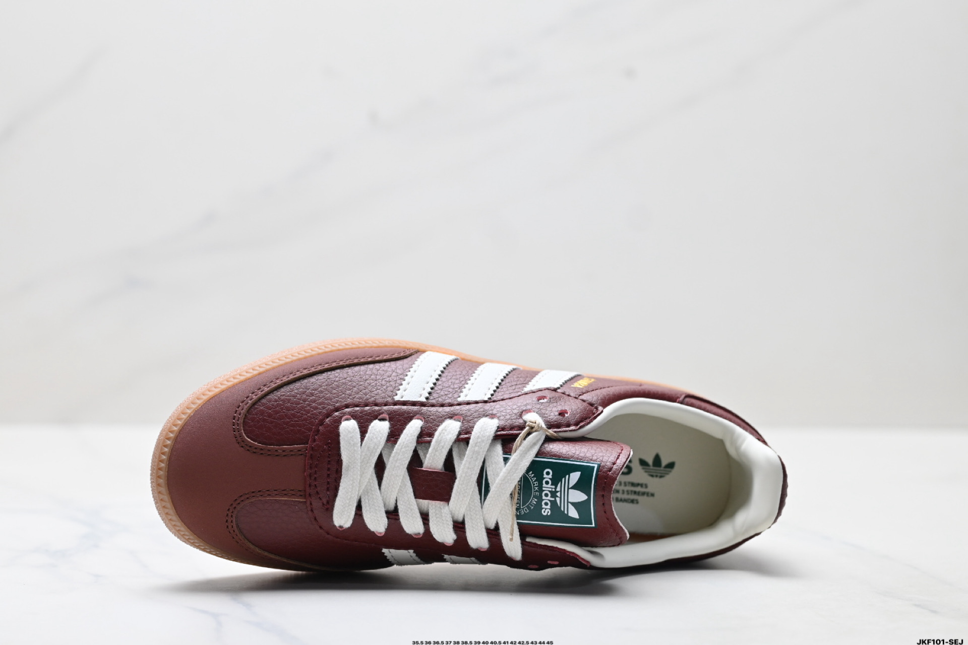 Adidas Originals Samba OG 阿迪达斯三叶草 桑巴舞系列绅士德训足球风百搭低帮休闲运动板鞋 JR0892