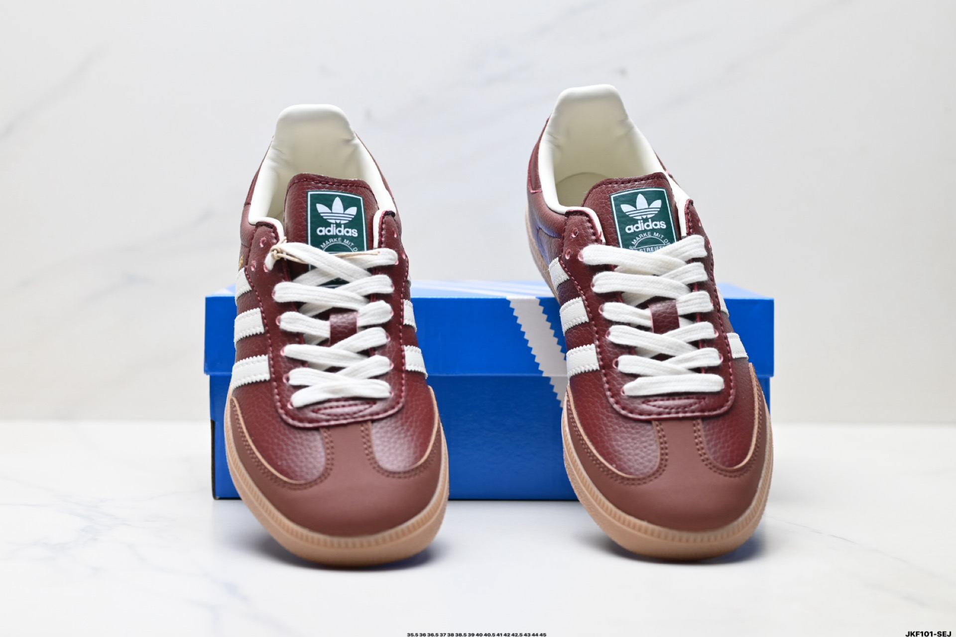 Adidas Originals Samba OG 阿迪达斯三叶草 桑巴舞系列绅士德训足球风百搭低帮休闲运动板鞋 JR0892