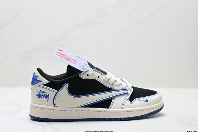Nike Air Jordan 1 Low x Travis Scott 'DIY' Custom Sneakers 1 Nike Air Jordan 1 Low x Travis Scott ‘DIY’ Custom Sneakers