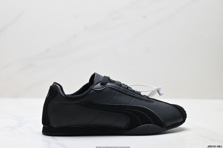 נעלי ריצה Puma H-Street עור שחור, קלאסיקה נמוכה ונוחות לגברים/נשים 1 נעלי ריצה Puma H-Street עור שחור, קלאסיקה נמוכה ונוחות לגברים/נשים