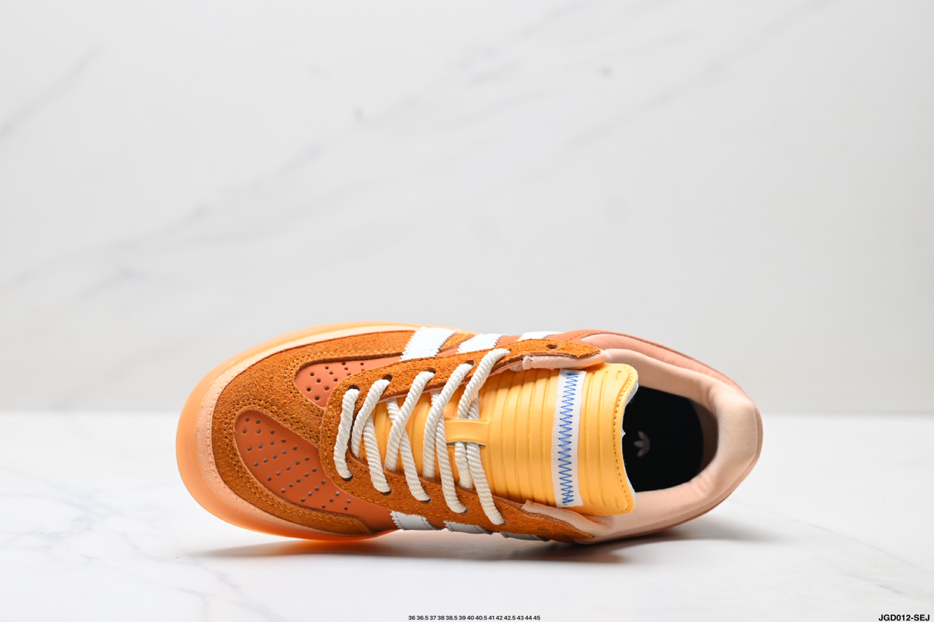 Bad Bunny x Adidas Originals Gazelle INdoor 三叶草休闲防滑耐磨低帮板鞋 JS5050