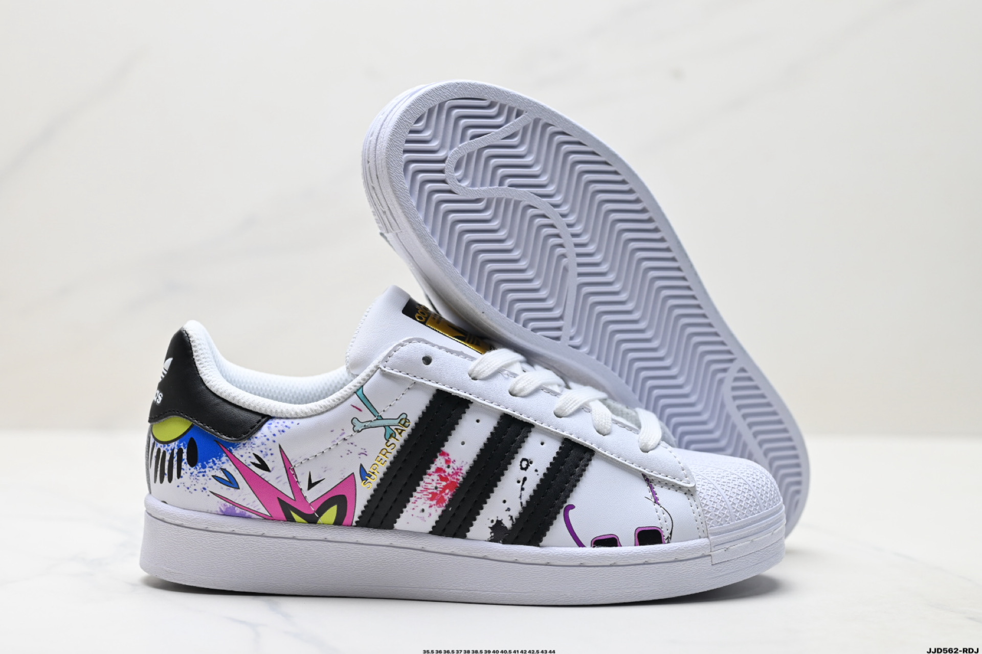 Adidas Originals Superstar贝壳头系列 阿迪达斯 低帮经典百搭休闲运动板鞋 EG4958