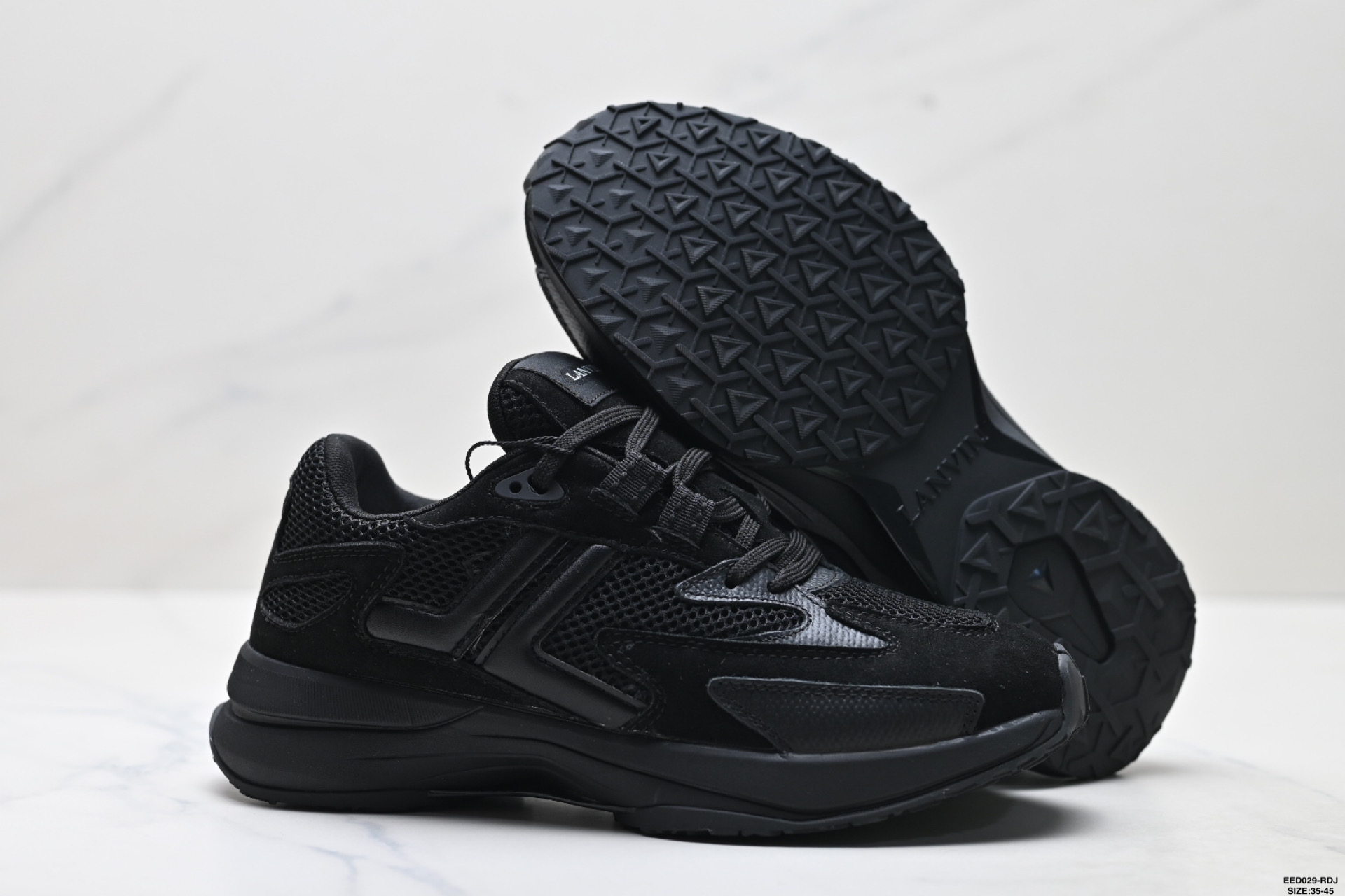 Lanvin Jia Zapatillas Casual de Cuero para Hombre y Mujer - Comodidad y Estilo 6 i1756654503480 7517 0 4