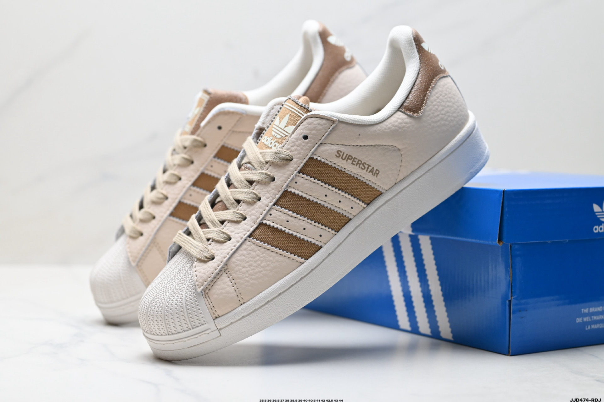 Adidas Originals Superstar贝壳头系列 阿迪达斯 低帮经典百搭休闲运动板鞋 JR6988