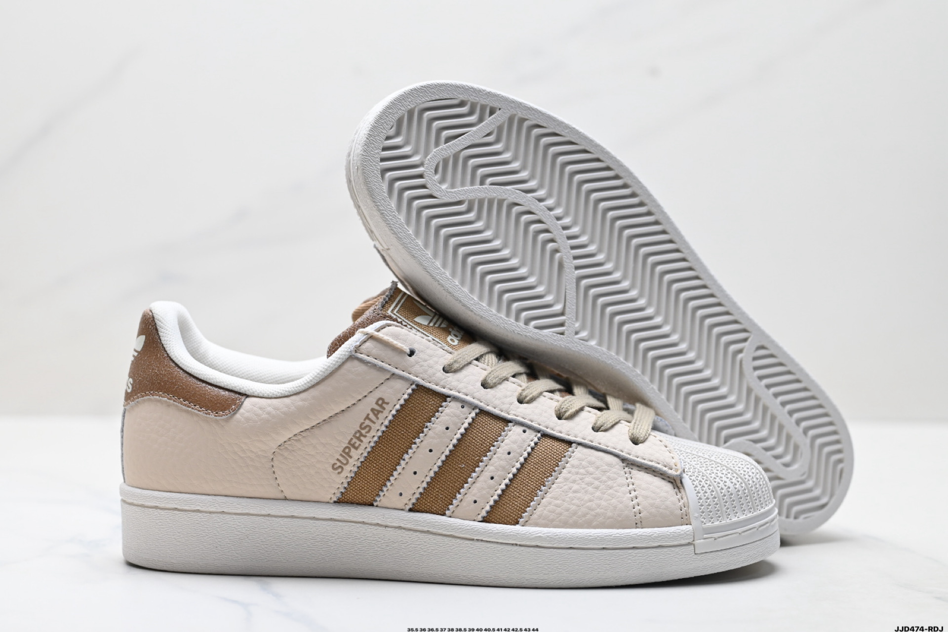 Adidas Originals Superstar贝壳头系列 阿迪达斯 低帮经典百搭休闲运动板鞋 JR6988