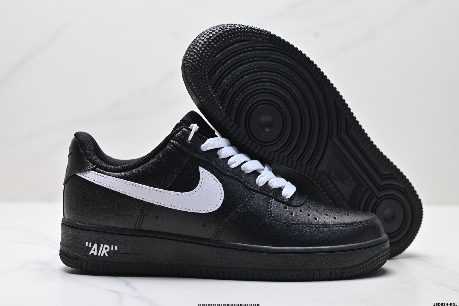 Nike Air Force 1 '07 Zapatillas Bajas en Negro y Blanco para un look moderno. 6 i1756655259412 3847 0 4