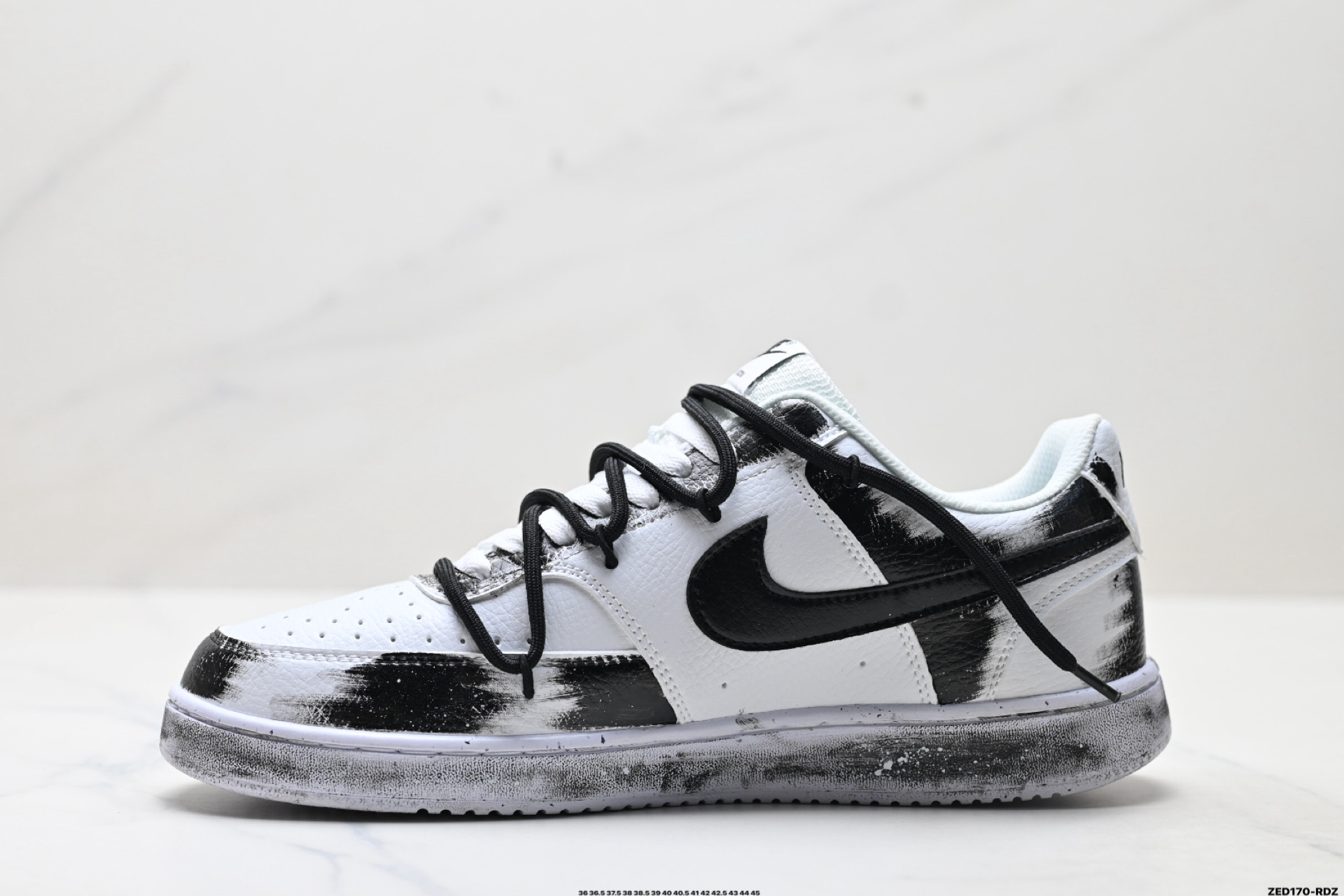 NIKE COURT VISION LO ‘DIY’定制 低帮百搭 透气休闲运动板鞋 DH2987-101