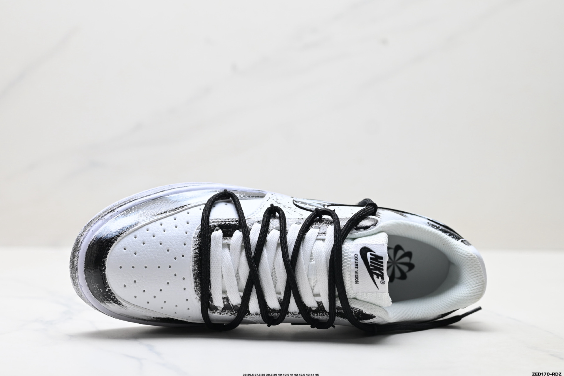 NIKE COURT VISION LO ‘DIY’定制 低帮百搭 透气休闲运动板鞋 DH2987-101