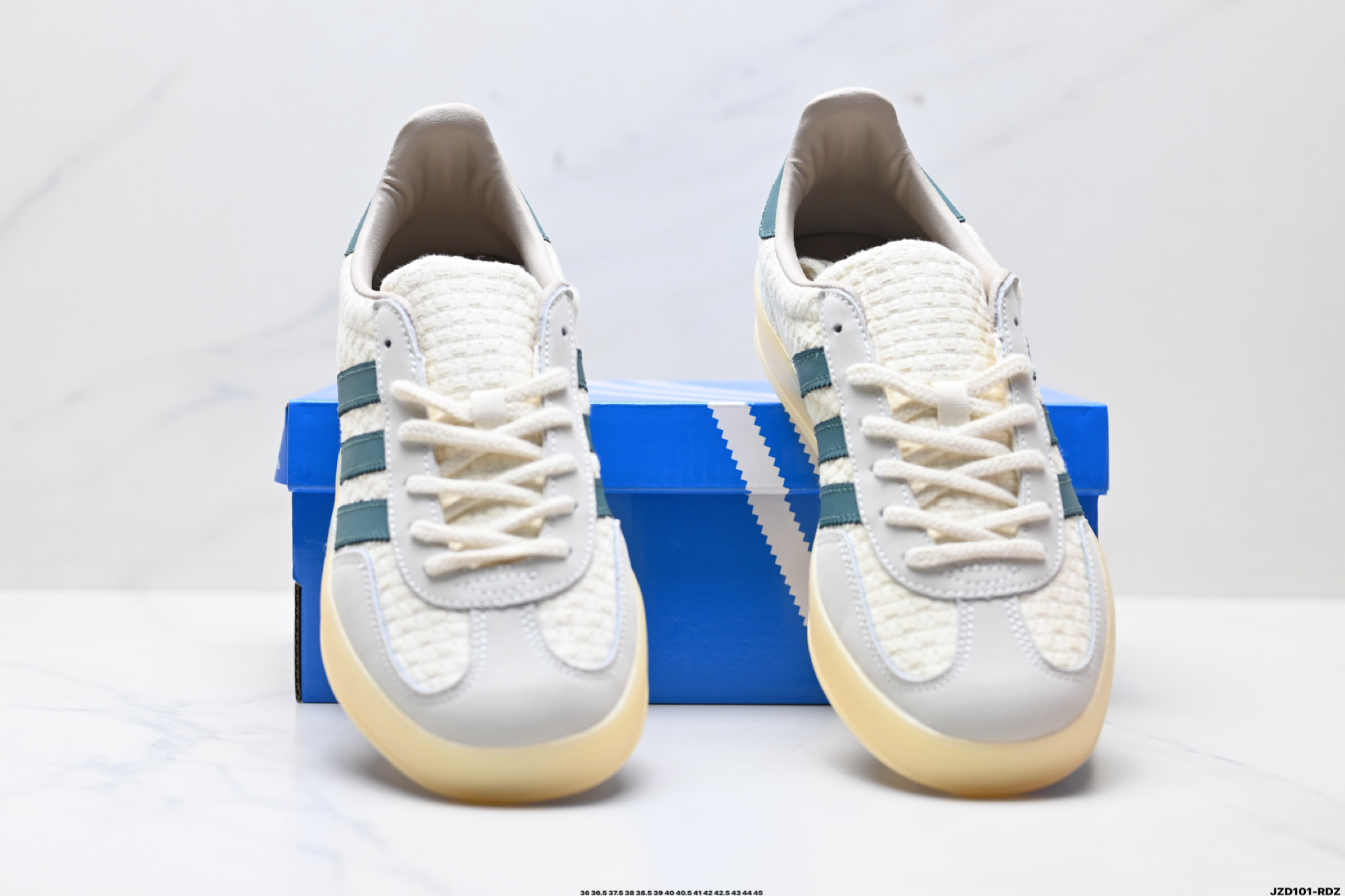 Adidas Originals Gazelle INdoor 三叶草休闲防滑耐磨低帮板鞋 JR3837