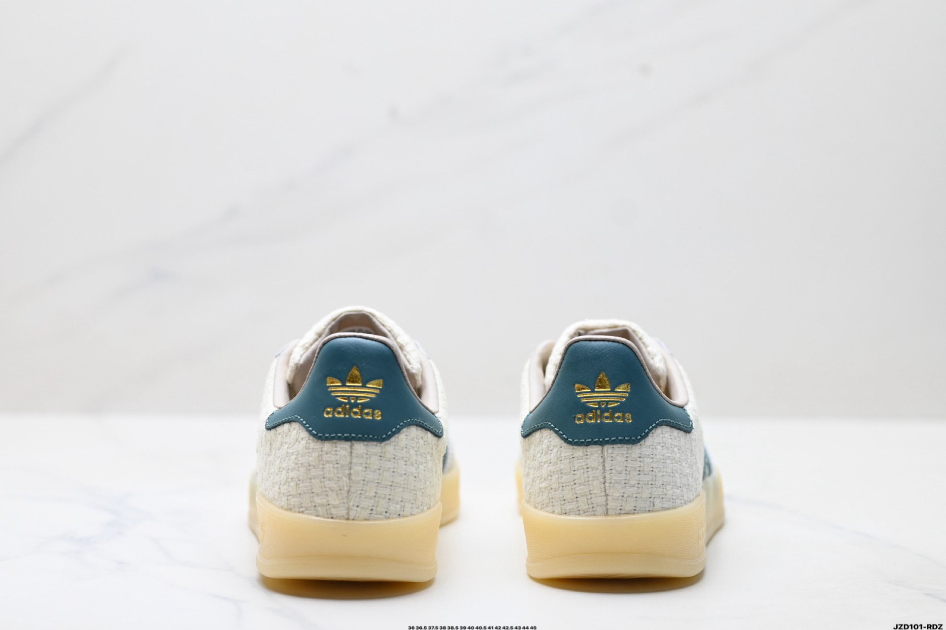 Adidas Originals Gazelle INdoor 三叶草休闲防滑耐磨低帮板鞋 JR3837