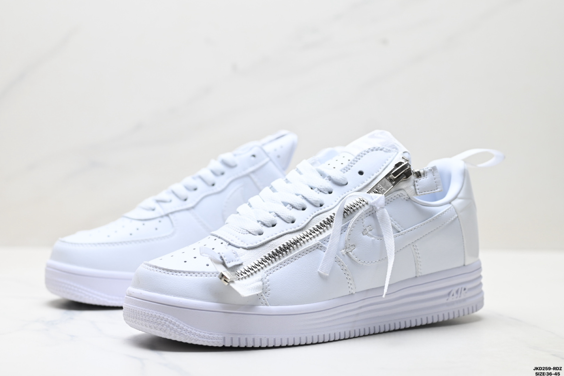 Acronym x Nike Lunar force 1 空军联名款 拉链 休闲 包裹性耐磨 低帮 板鞋 AJ6247-100