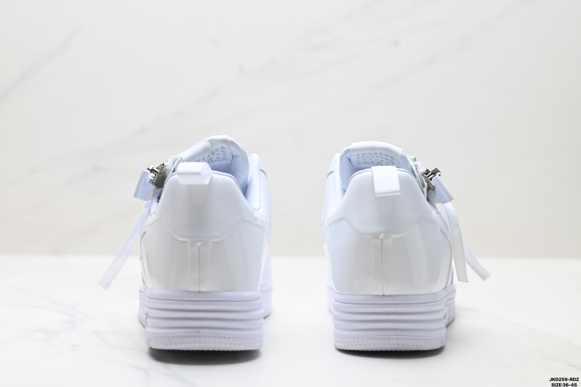 Acronym x Nike Lunar force 1 空军联名款 拉链 休闲 包裹性耐磨 低帮 板鞋 AJ6247-100