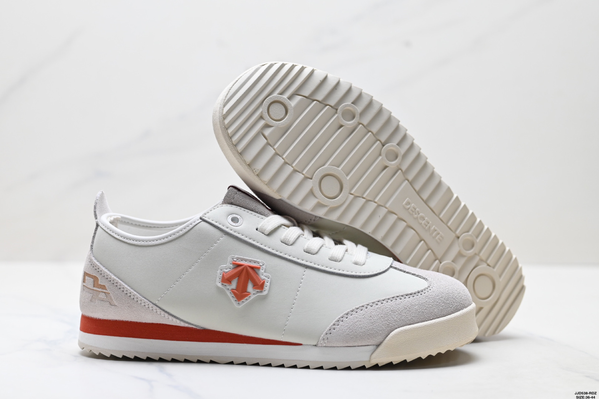 DESCENTE迪桑特CHRON系列男女同款CHRON复古运动休闲鞋帆布鞋 D4231LSN14