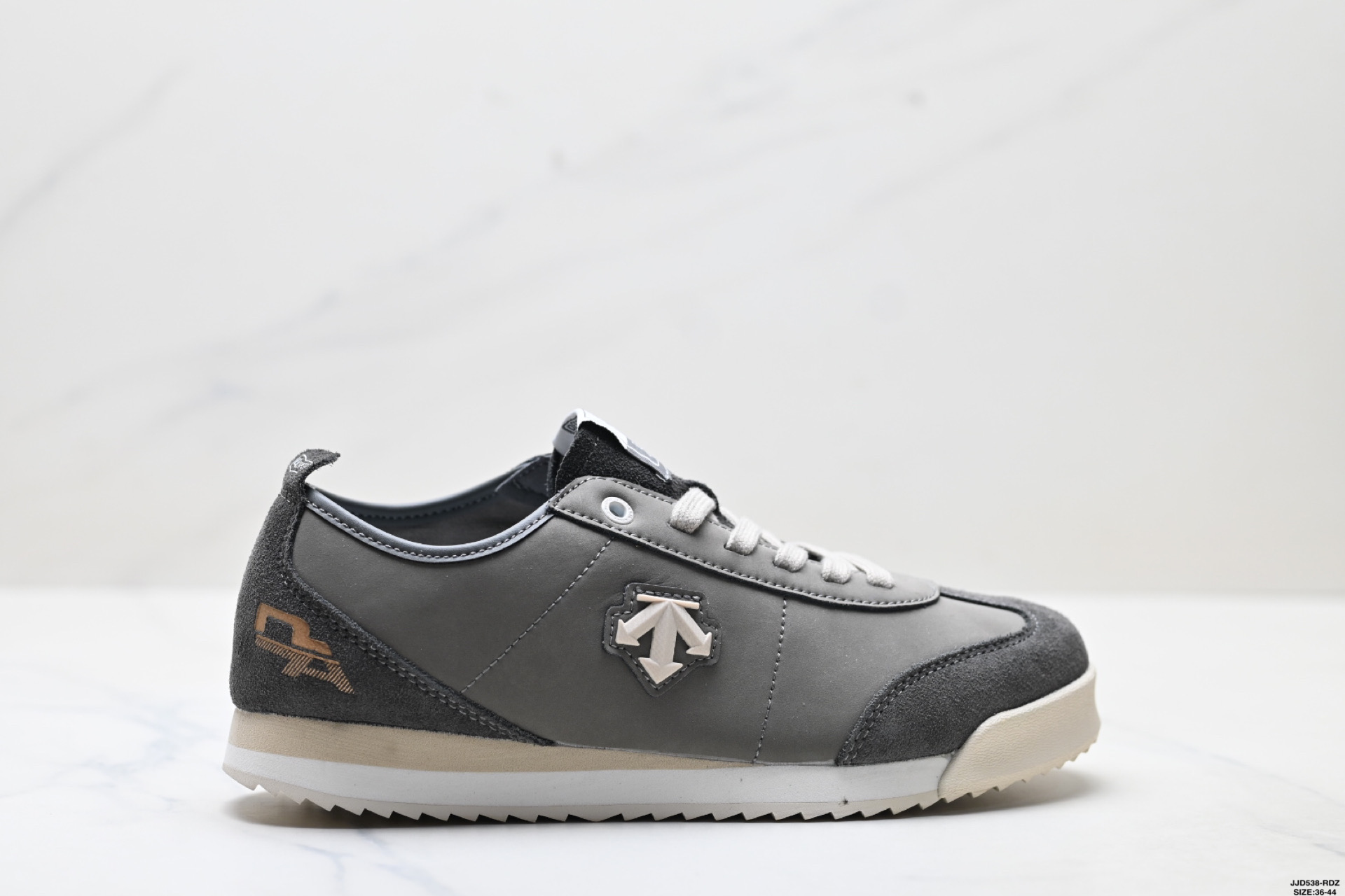 DESCENTE迪桑特CHRON系列男女同款CHRON复古运动休闲鞋帆布鞋 D4231LSN14