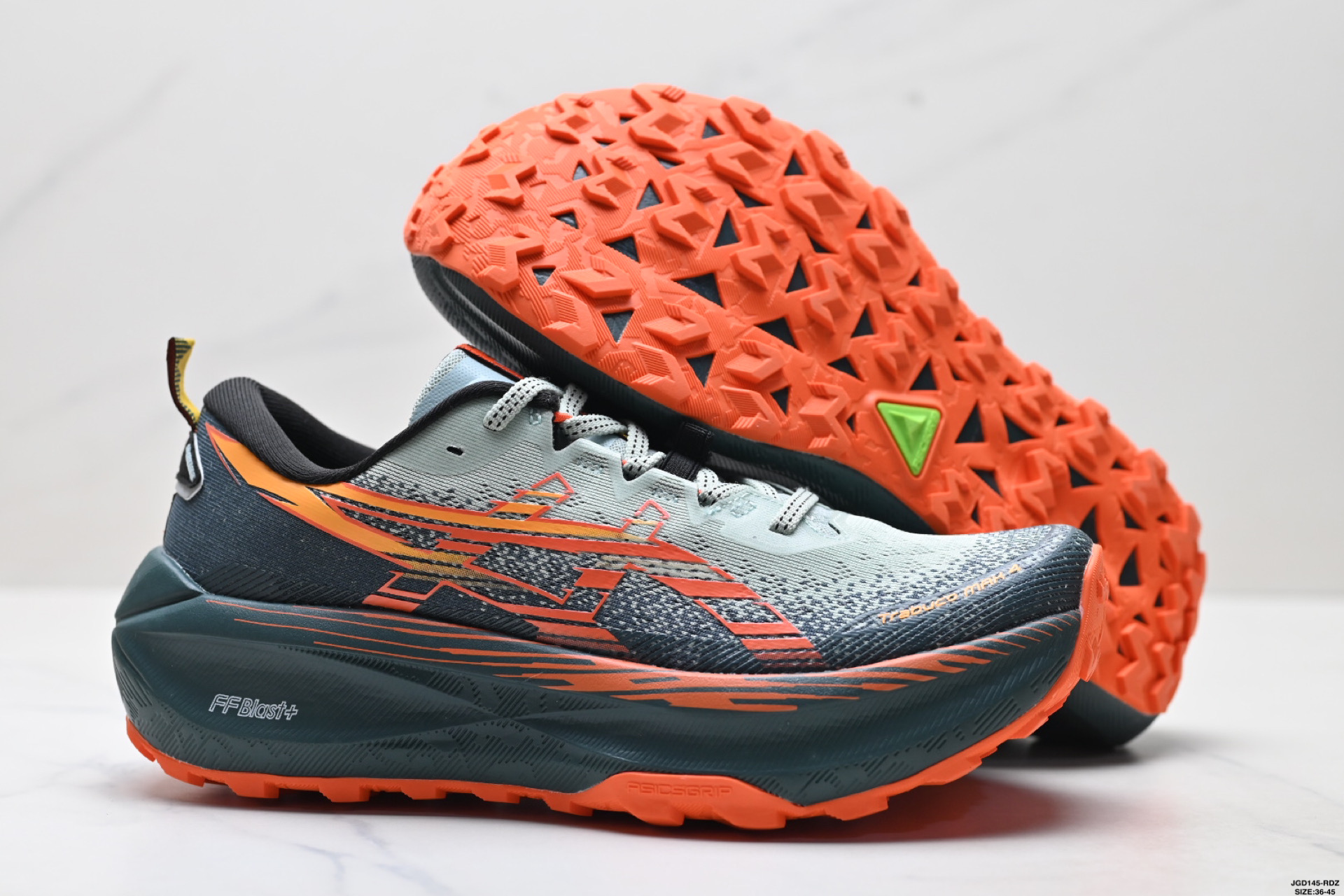 ASICS GEL-TRABUCO MAX 4 亚瑟士 网面透气 耐磨 越野跑步鞋 1011C187-001