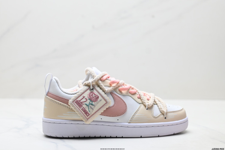 Nike Court Vision Lo 'DIY' Custom Low-Top Sneakers - Versatile & Breathable 1 Nike Court Vision Lo ‘DIY’ Custom Low-Top Sneakers – Versatile & Breathable