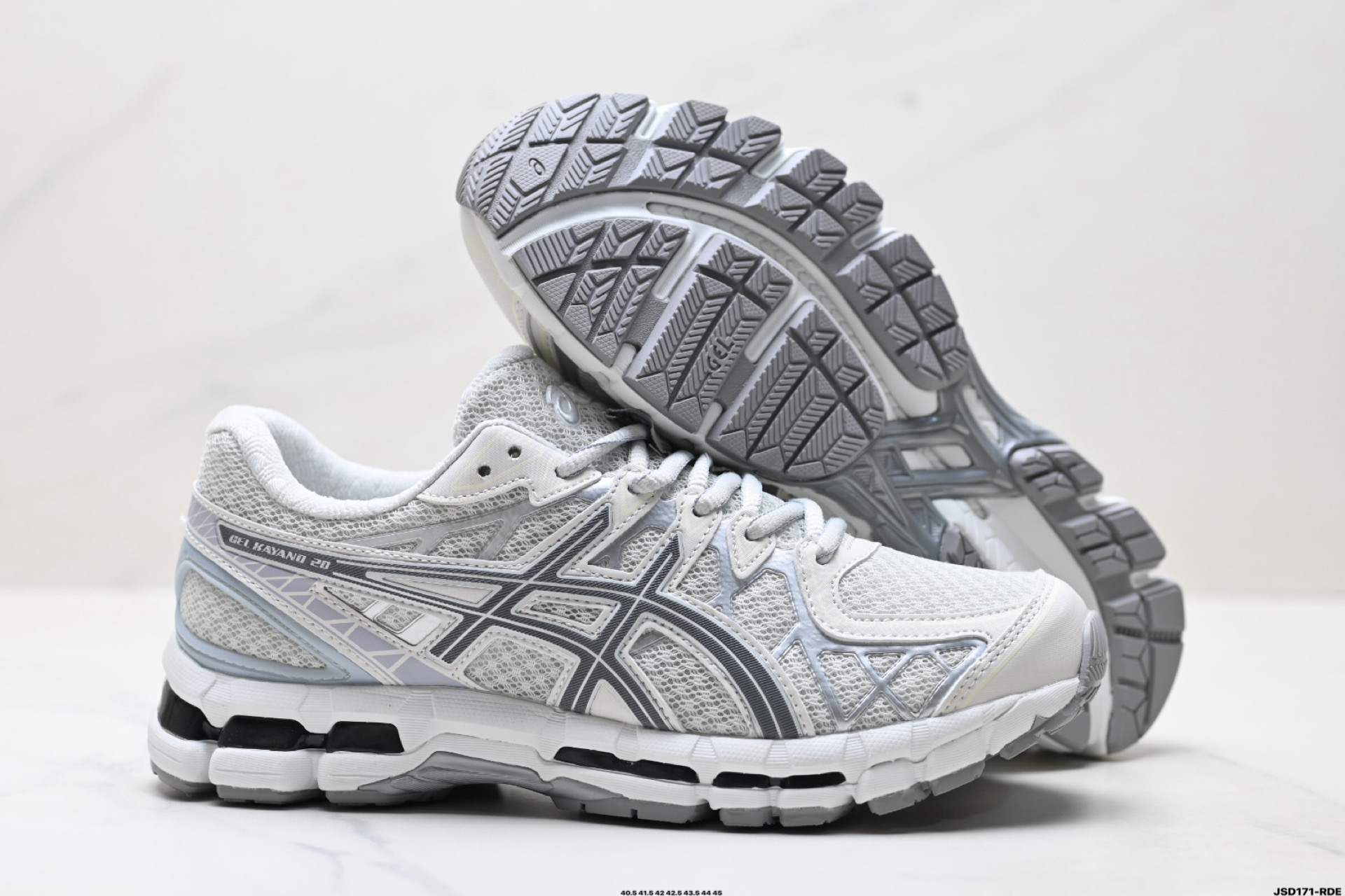 Asics Gel-Kinetic Fluent 亚瑟士 复古休闲运动鞋厚底增高老爹鞋 1203A591-021