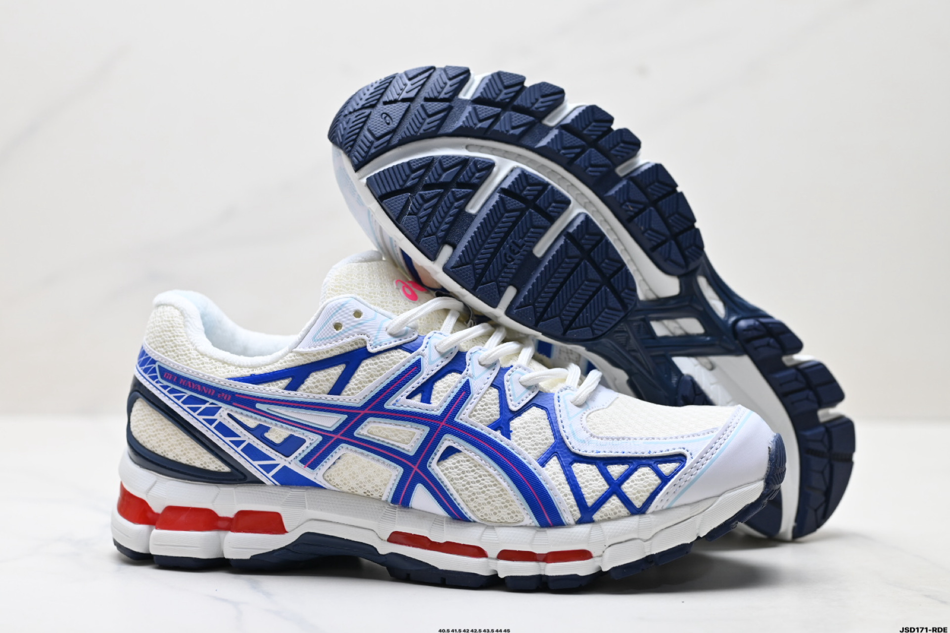 Asics Gel-Kinetic Fluent 亚瑟士 复古休闲运动鞋厚底增高老爹鞋 1203A591-021