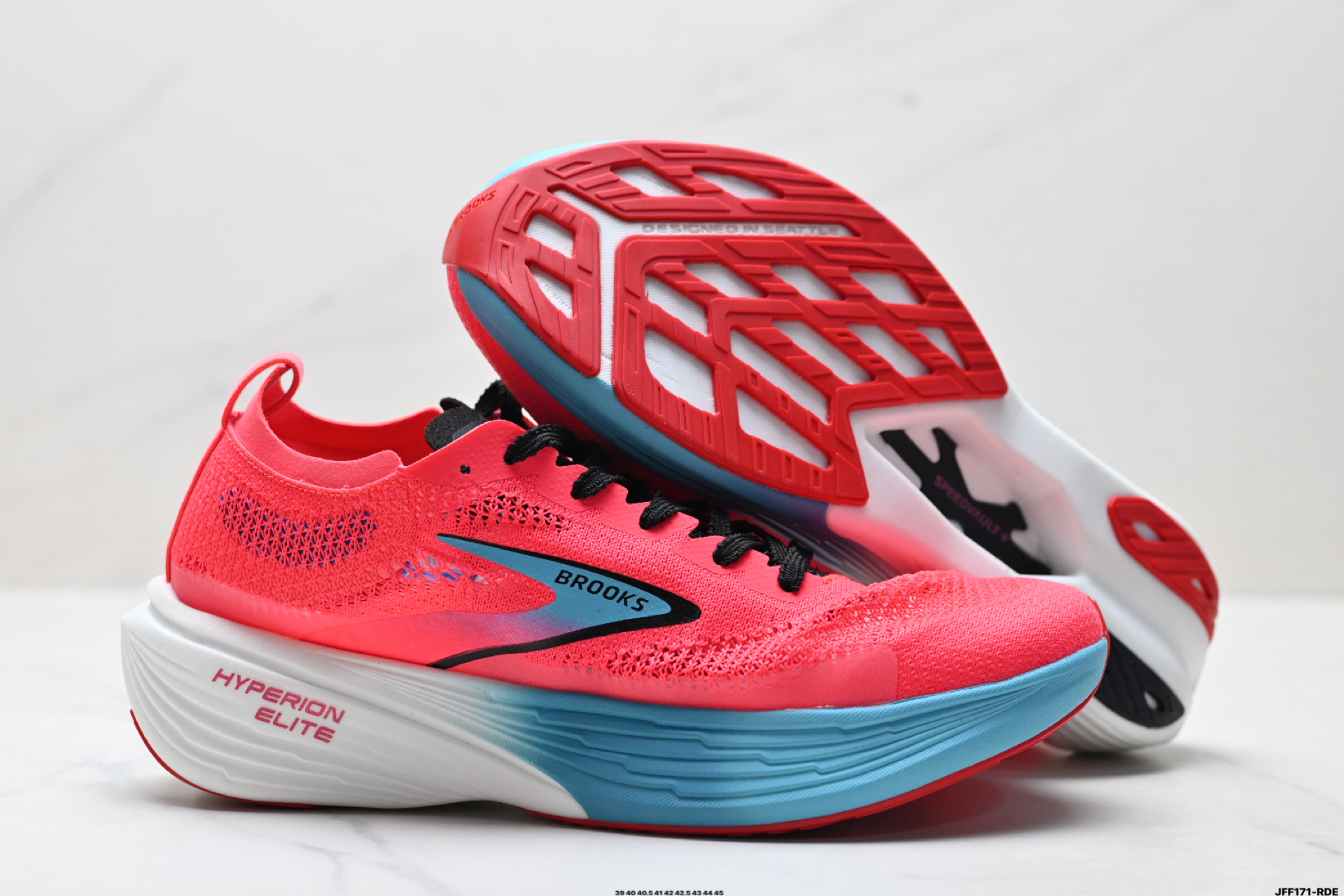 Brooks布鲁克斯 Hyperion Elite 4 PB 舒适百搭防滑耐磨 低帮 越野竞速跑步鞋 100053 1D 134