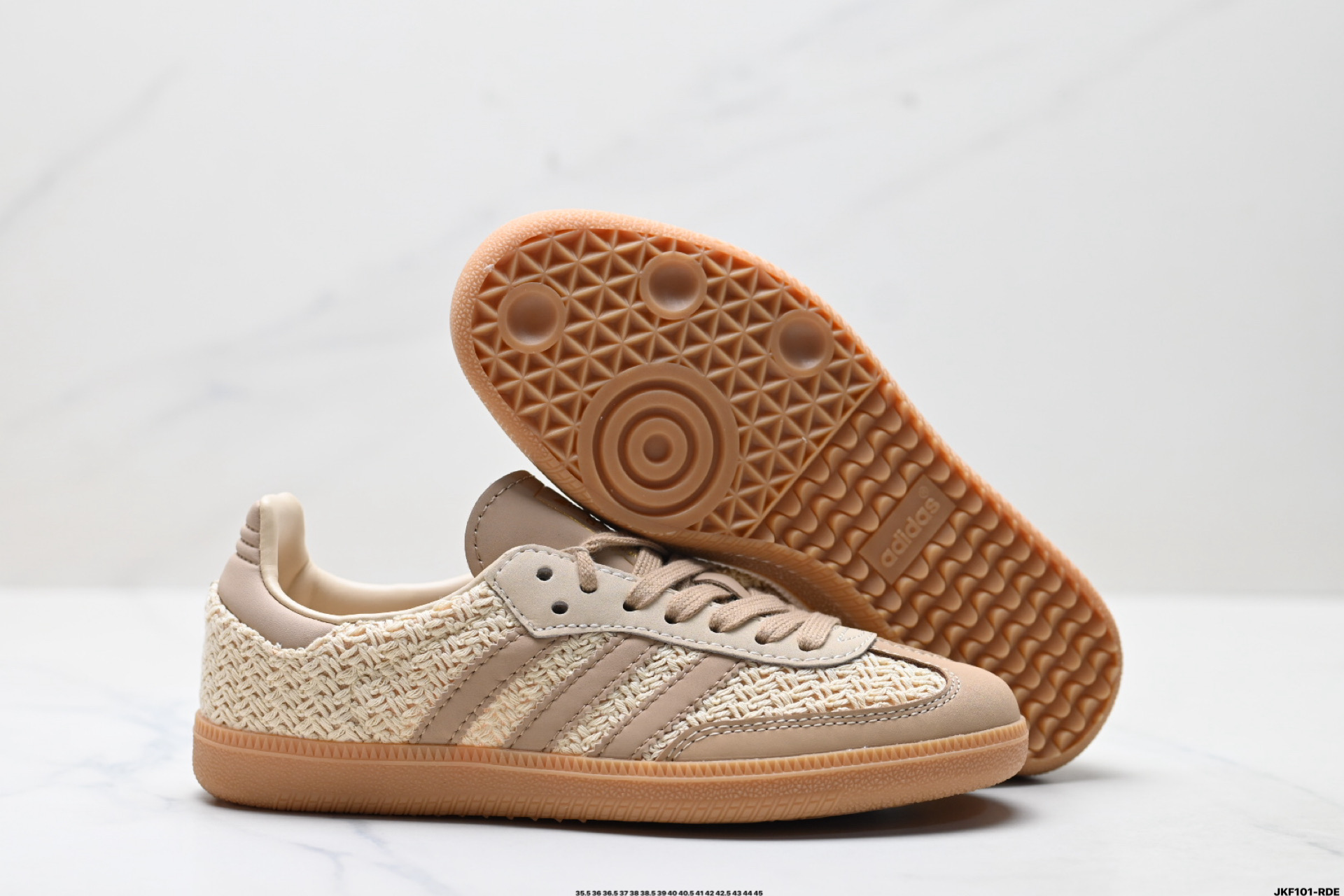 Adidas Originals Samba OG 阿迪达斯三叶草 桑巴舞系列绅士德训足球风百搭低帮休闲运动板鞋 JR9446