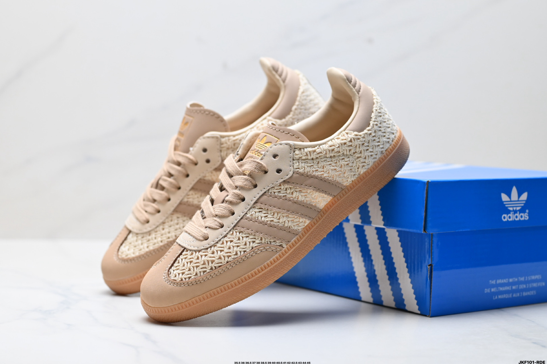 Adidas Originals Samba OG 阿迪达斯三叶草 桑巴舞系列绅士德训足球风百搭低帮休闲运动板鞋 JR9446