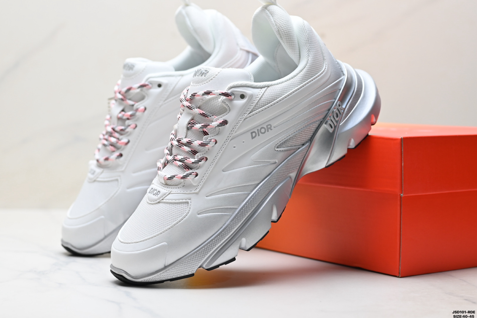 Dior迪奥 Blade Runner Microfiber Me B44 复古休闲老爹鞋