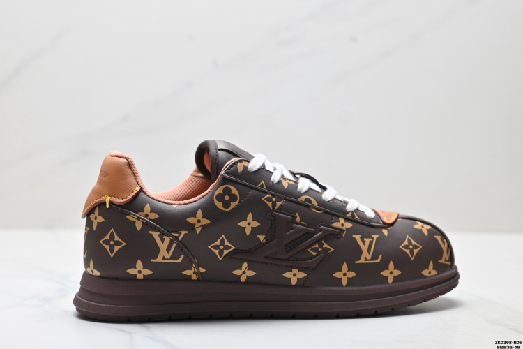 Louis Vuitton x Nigo Buttersoft FW25 Low-Top Sneakers - Round Toe, Lace-Up 1 Louis Vuitton x Nigo Buttersoft FW25 Low-Top Sneakers – Round Toe, Lace-Up