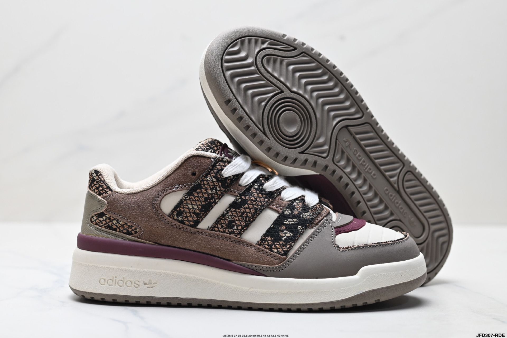 Adidas Originals Forum 2000 舒适百搭 耐磨轻便 低帮 板鞋 JS3157