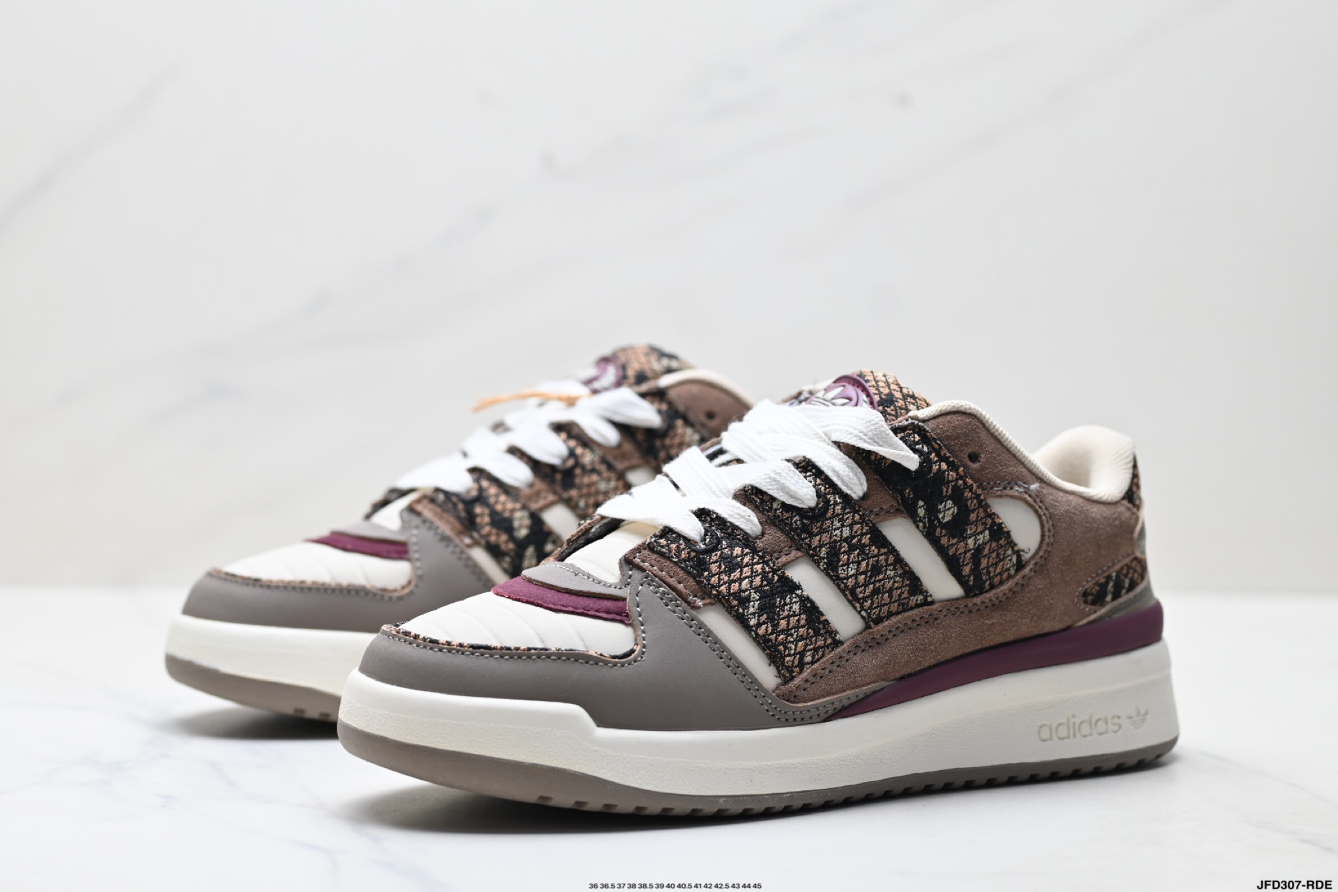 Adidas Originals Forum 2000 舒适百搭 耐磨轻便 低帮 板鞋 JS3157