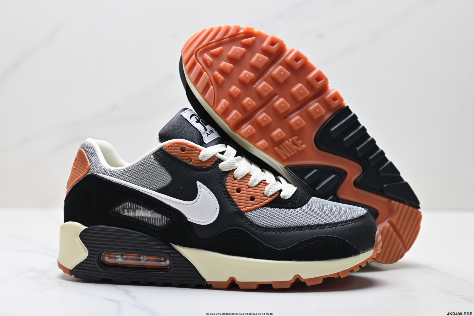 Nike Air Max 90 初代复古气垫百搭休闲运动慢跑鞋复古小气垫史上第一双可视气垫跑鞋 lF5605-001