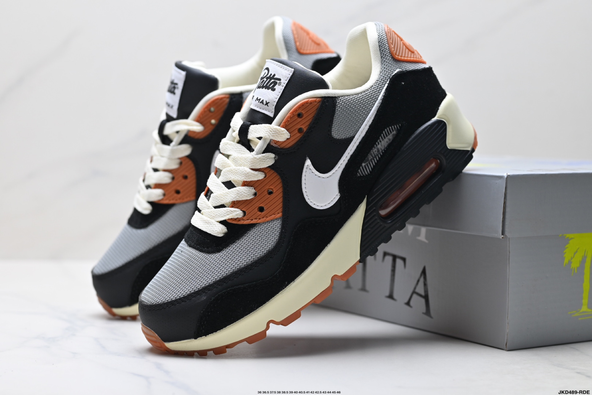 Nike Air Max 90 初代复古气垫百搭休闲运动慢跑鞋复古小气垫史上第一双可视气垫跑鞋 lF5605-001