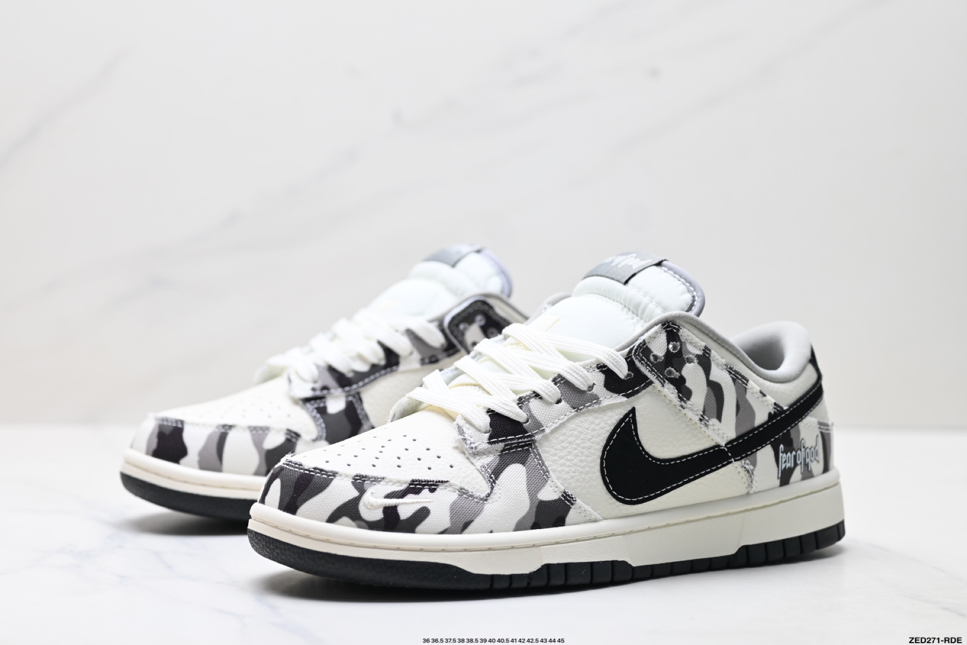Nike Dunk Low Retro ‘DIY高端定制’耐克 低帮休闲运动板鞋 SR2025-002