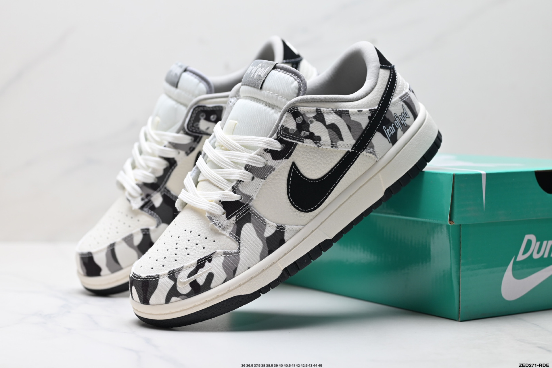 Nike Dunk Low Retro ‘DIY高端定制’耐克 低帮休闲运动板鞋 SR2025-002