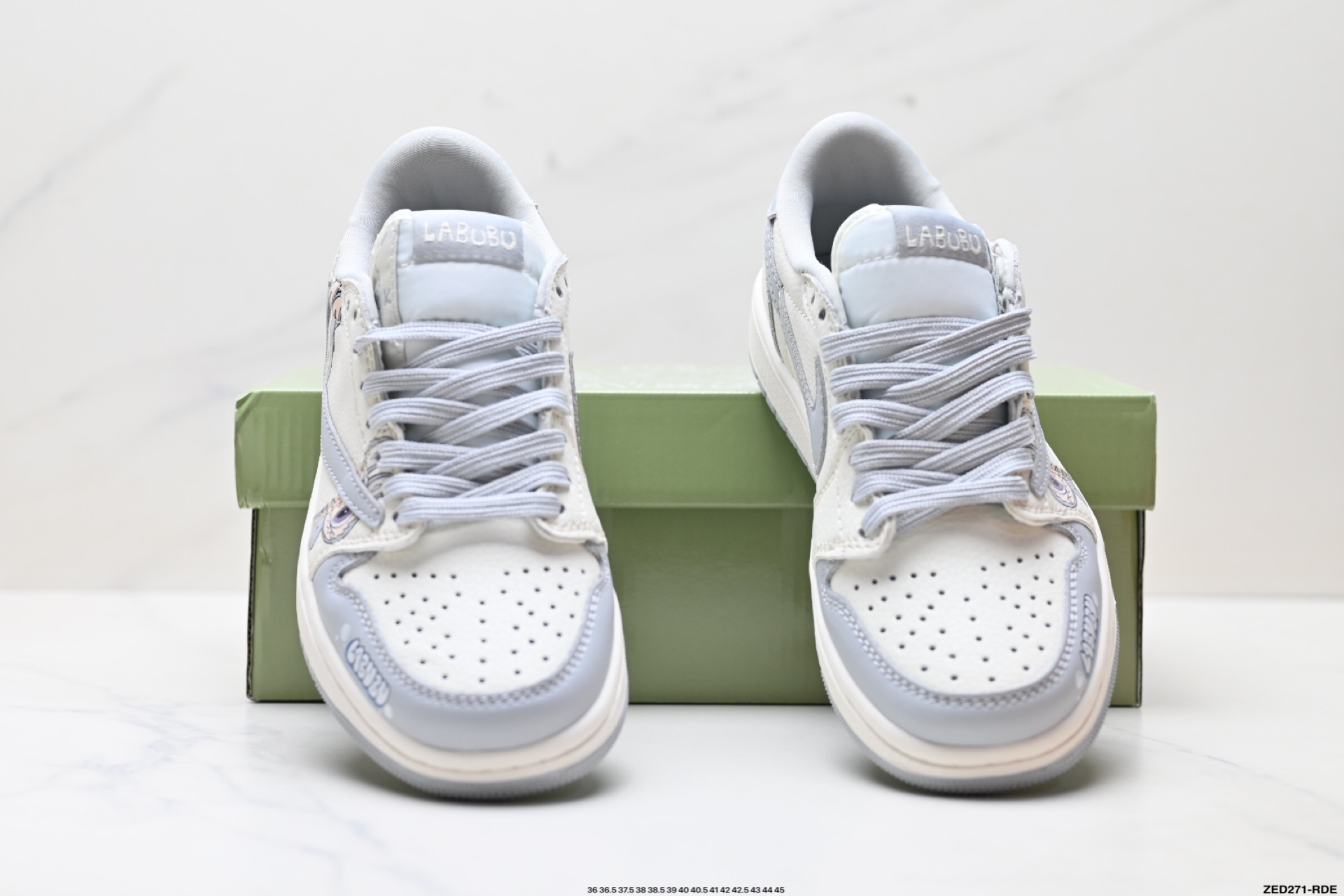 Nike Air Jordan 1 x Travis Scott AJ1倒勾 乔一倒钩 ‘DIY’定制 耐克 低帮文化篮球鞋 JW1188-163