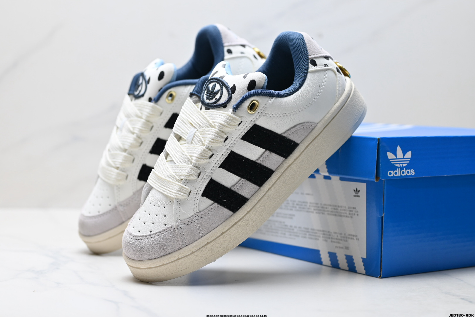 Adidas Originals Campus 00s Beta 阿迪达斯 学院系列 面包风经典复古低帮百搭休闲运动板鞋 JQ8733