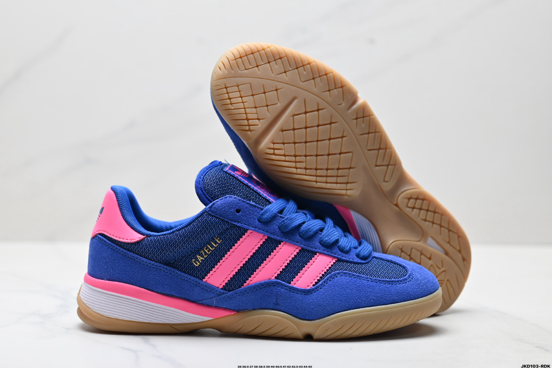 Adidas Originals Gazelle Sala 阿迪达斯 舒适柔软 耐磨 低帮 生活休闲鞋 JR3838