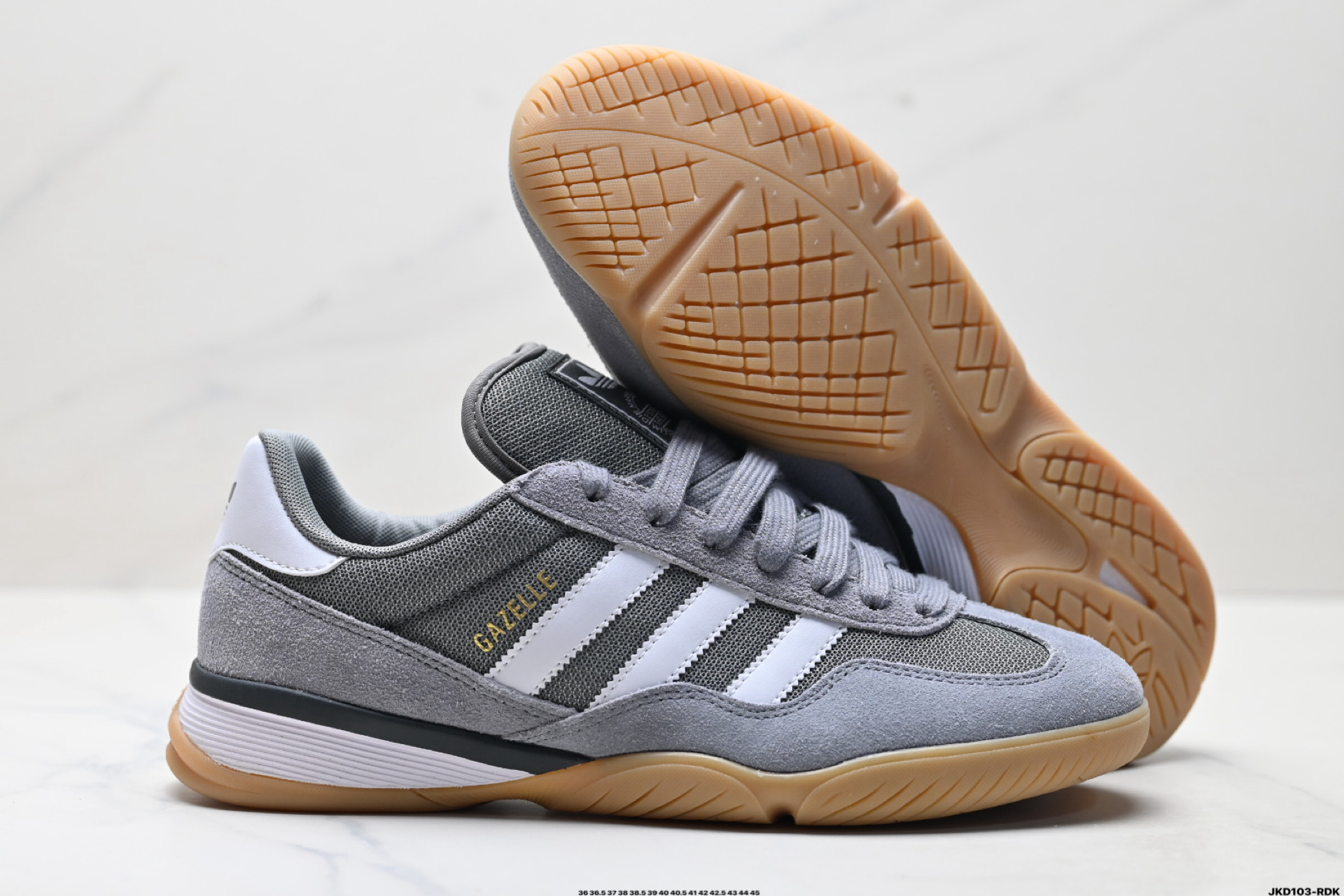 Adidas Originals Gazelle Sala 阿迪达斯 舒适柔软 耐磨 低帮 生活休闲鞋 JR3838