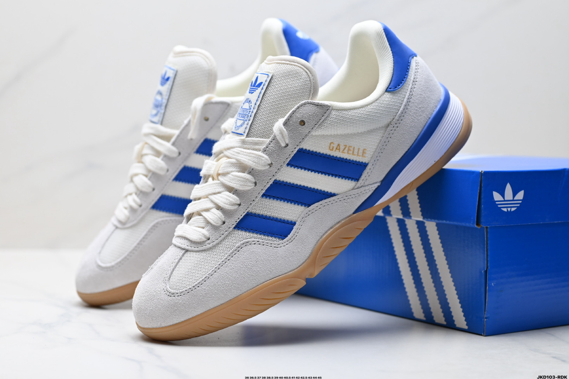 Adidas Originals Gazelle Sala 阿迪达斯 舒适柔软 耐磨 低帮 生活休闲鞋 JR3838