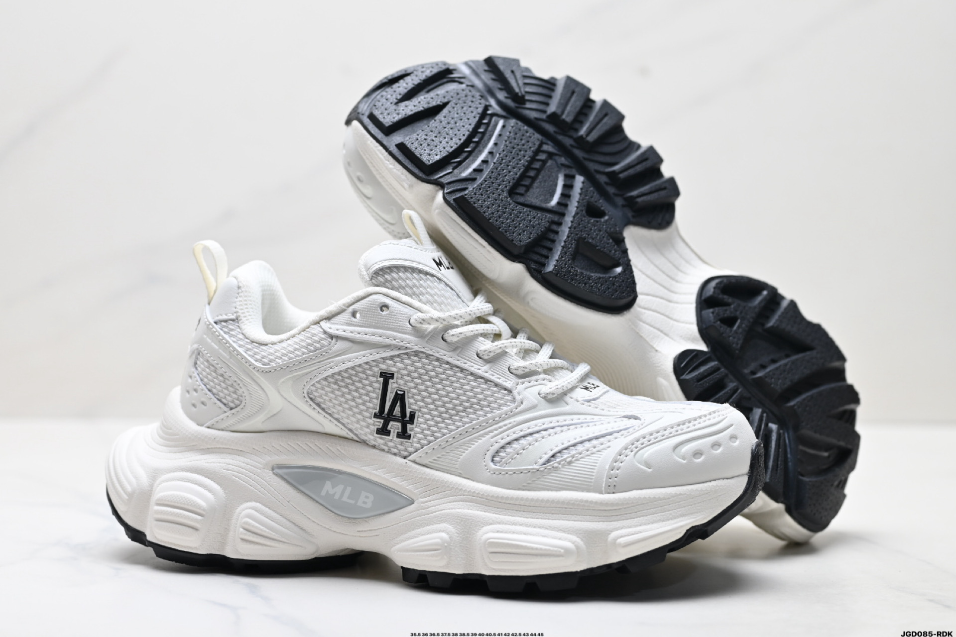 MLB Winner Chunky 百搭舒适休闲潮流运动厚底增高防滑耐磨 低帮 老爹鞋 3ASHWD15N