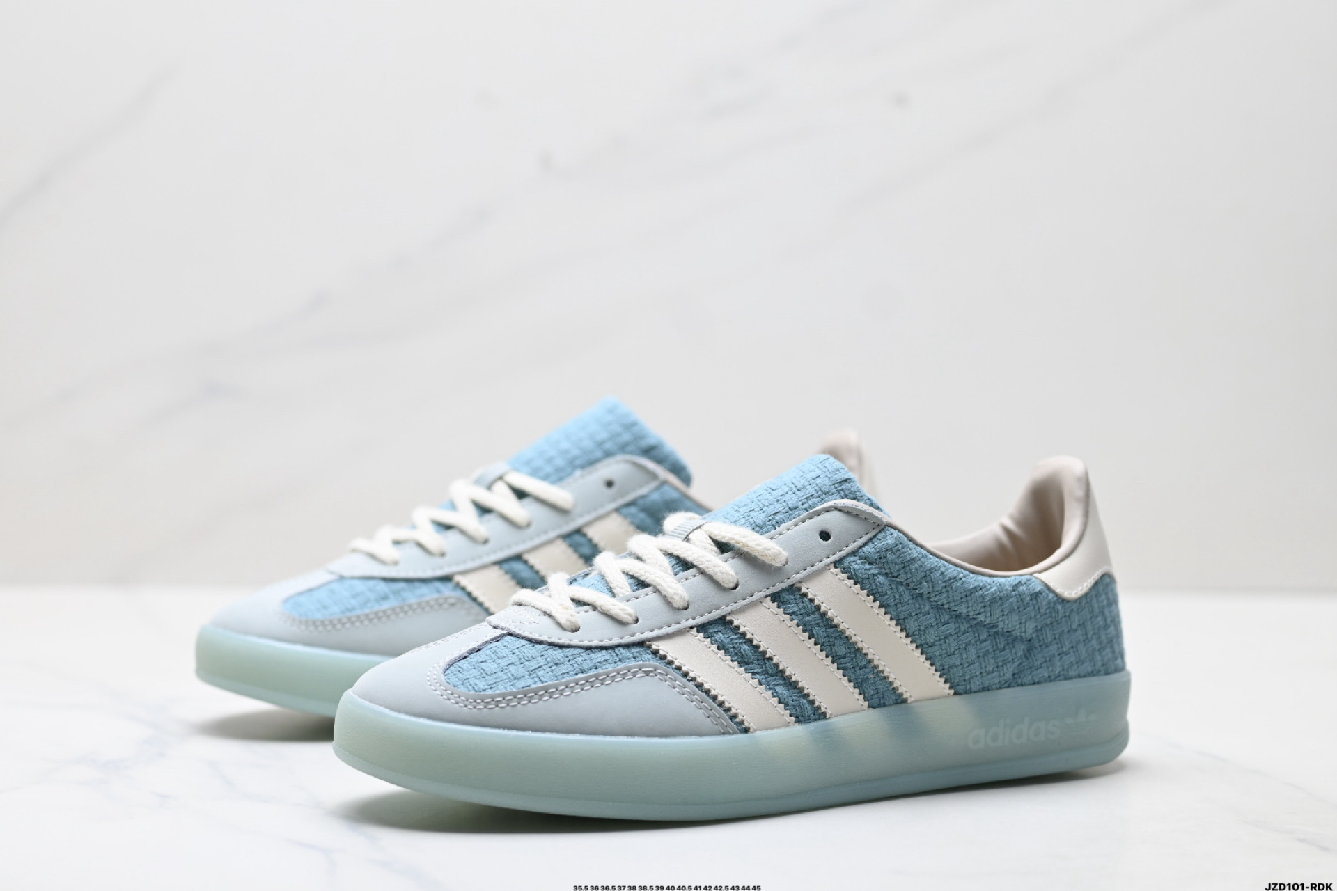 Adidas Originals Gazelle INdoor 三叶草休闲防滑耐磨低帮板鞋 JR8852