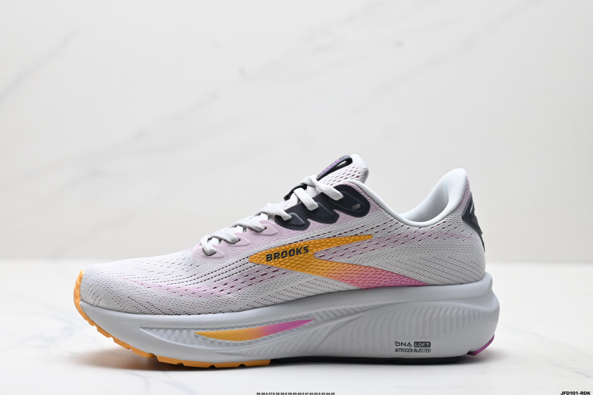 Brooks布鲁克斯 Ghost 17 网面时尚 网布耐磨透气 低帮 休闲跑步鞋 120431 1D 070