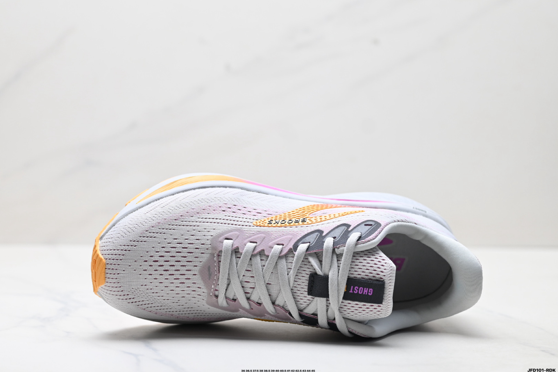 Brooks布鲁克斯 Ghost 17 网面时尚 网布耐磨透气 低帮 休闲跑步鞋 120431 1D 070