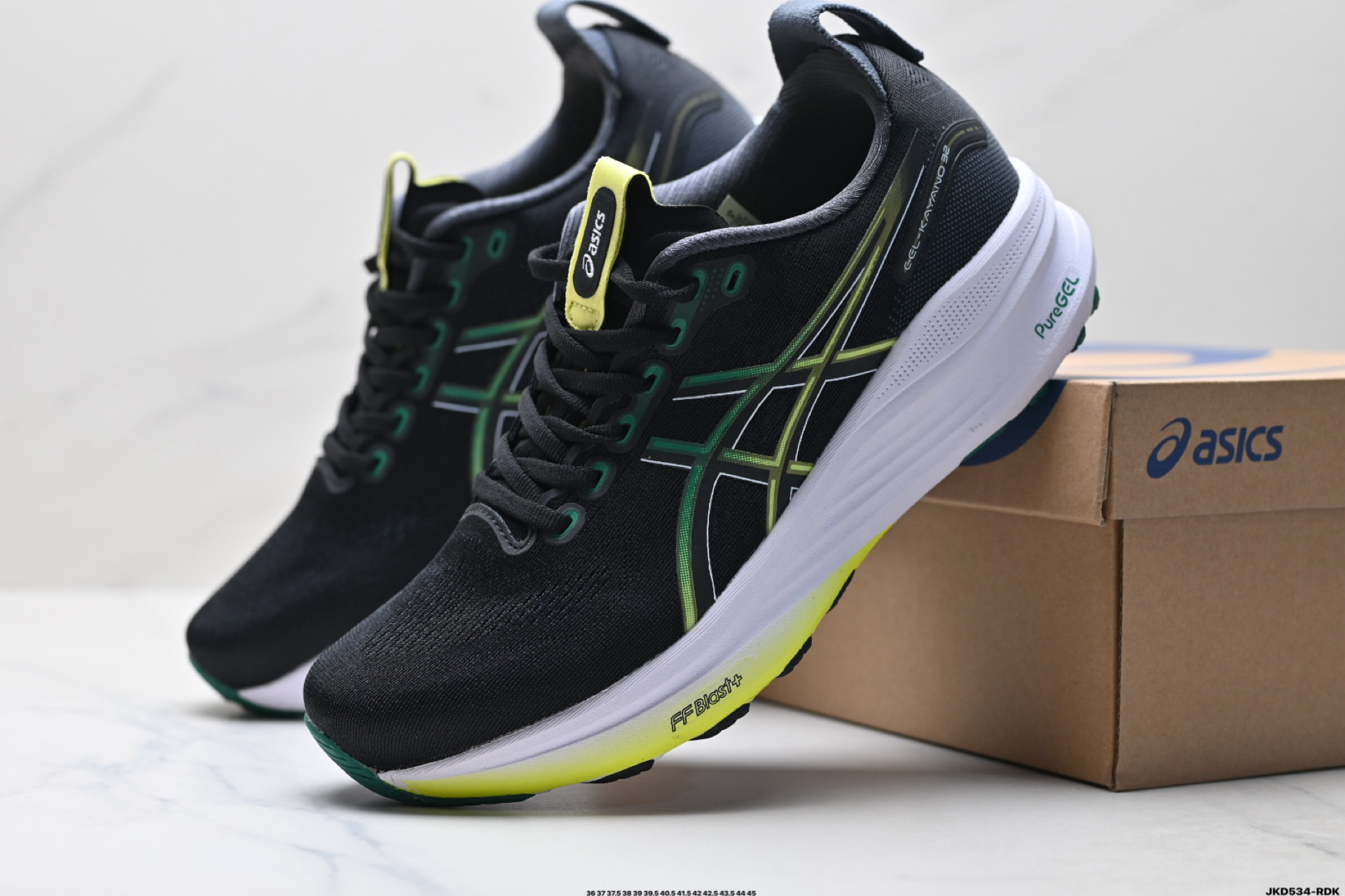 ASICS GEL-KAYANO 32 亚瑟士 PLATINUM低帮专业有氧超轻便运动跑步鞋 1011C052-003