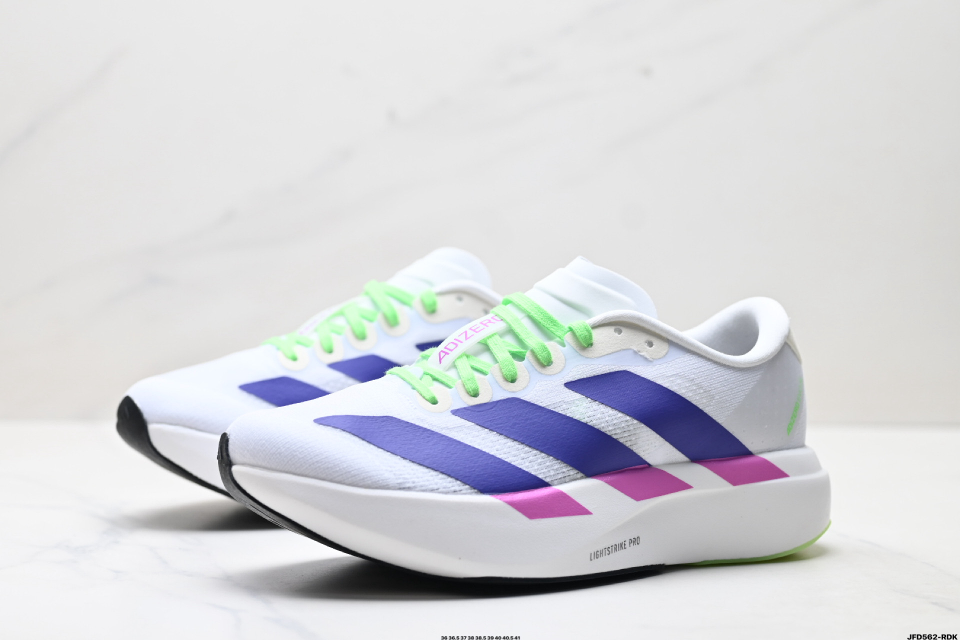 Adidas Adizero Evo SL 舒适百搭防滑耐磨 低帮 休闲跑步鞋 JS4456