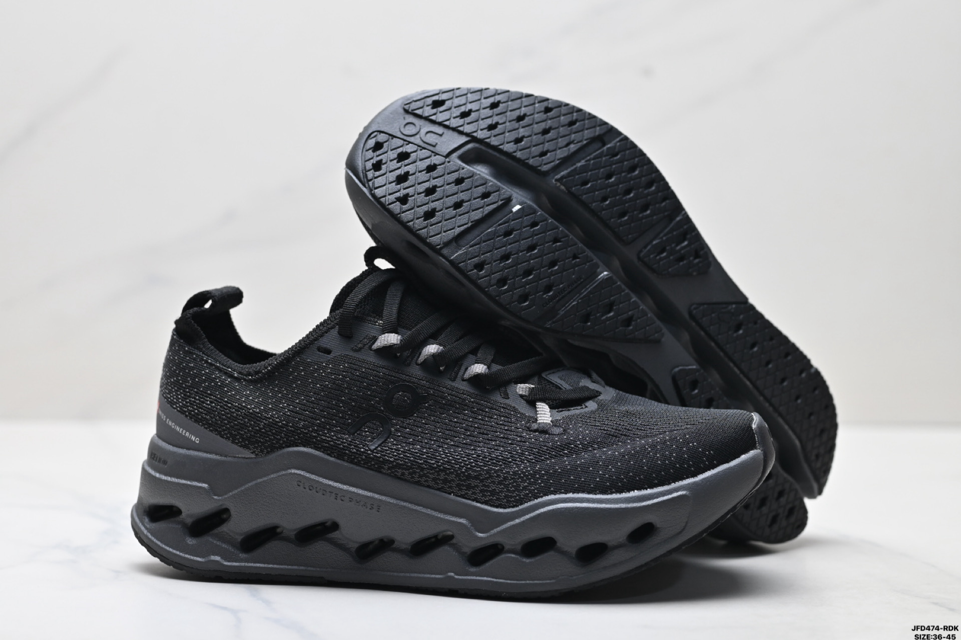 On昂跑 Cloudsurfer Max 舒适百搭 简约 耐磨 低帮跑步鞋