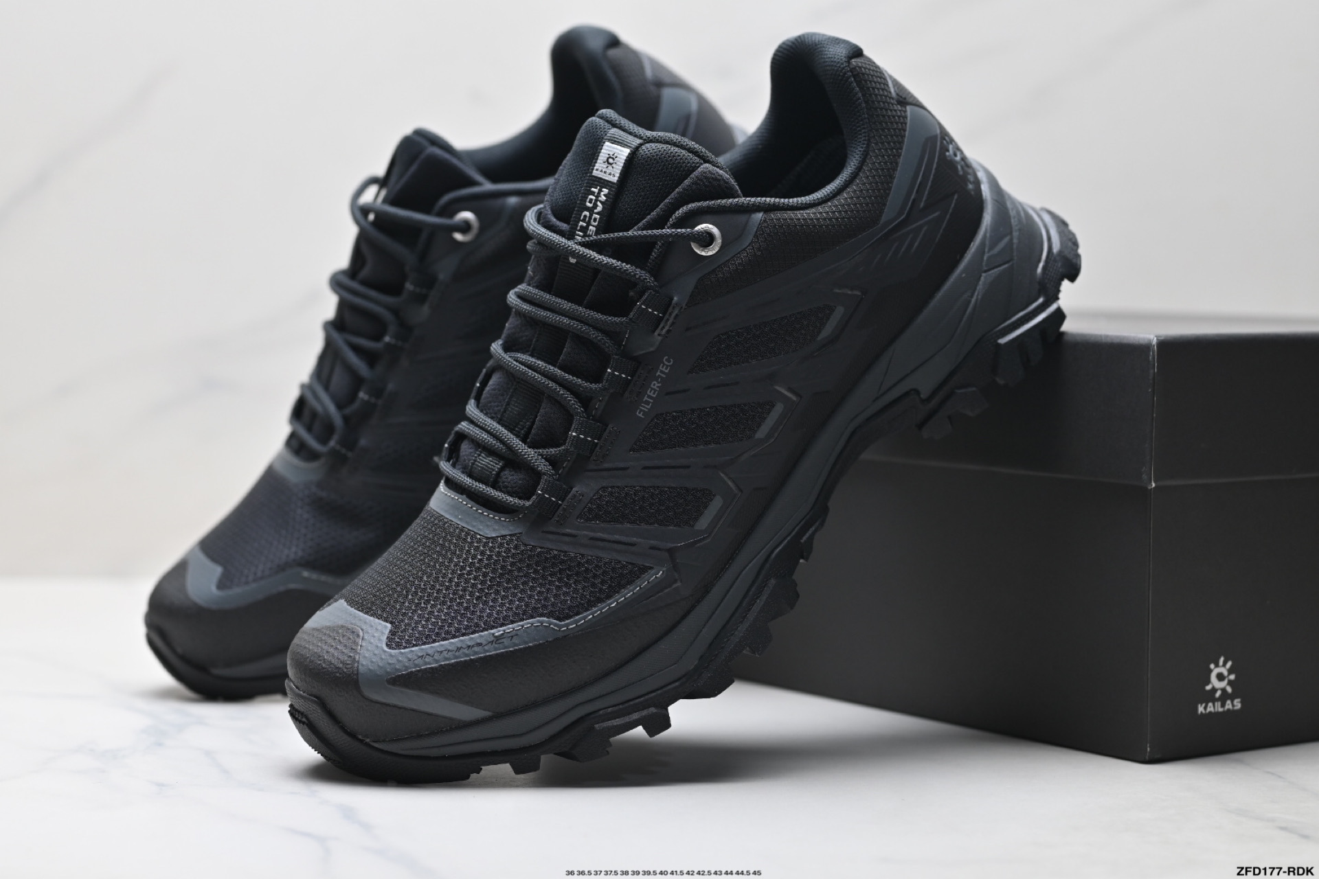 凯乐石KAILAS 远征5 FLT 舒适简约经典登山 防滑耐磨防水 低帮 徒步鞋 KS251